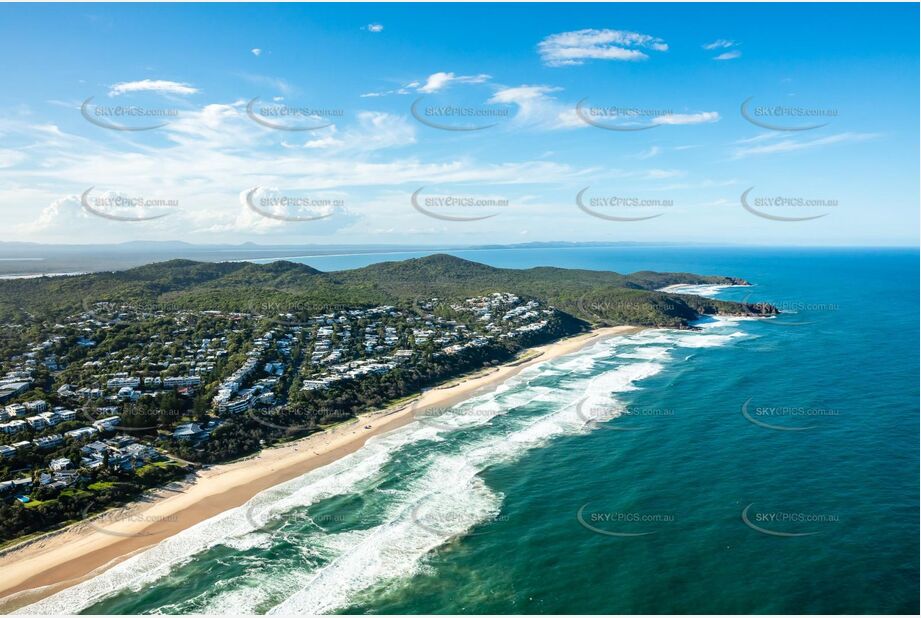 Aerial Photo Sunshine Beach QLD Aerial Photography