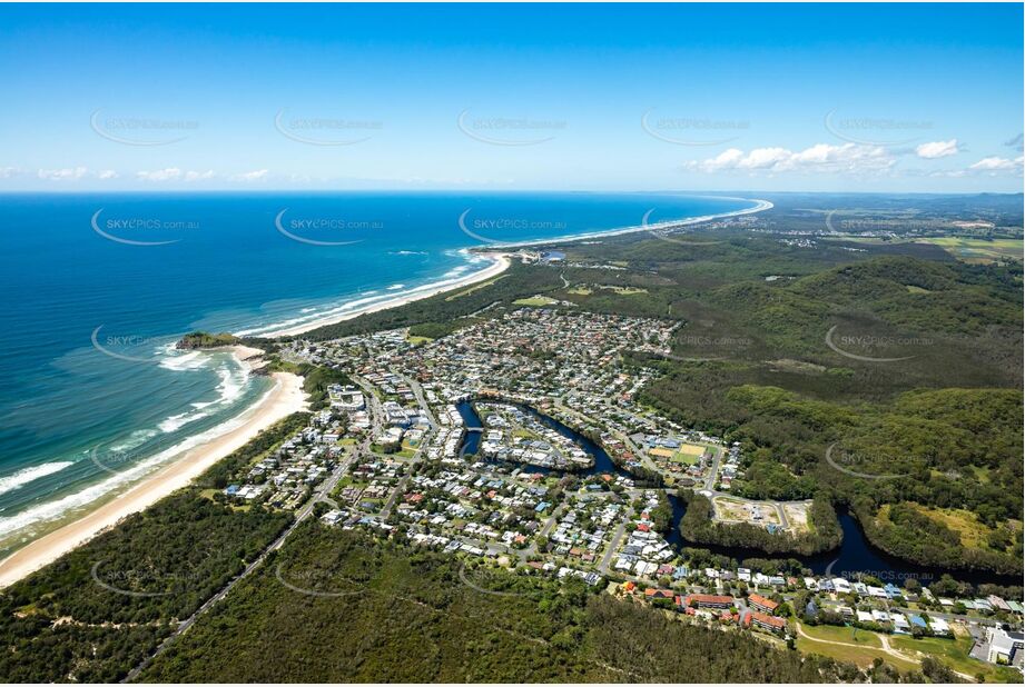 Aerial Photo Bogangar NSW Aerial Photography