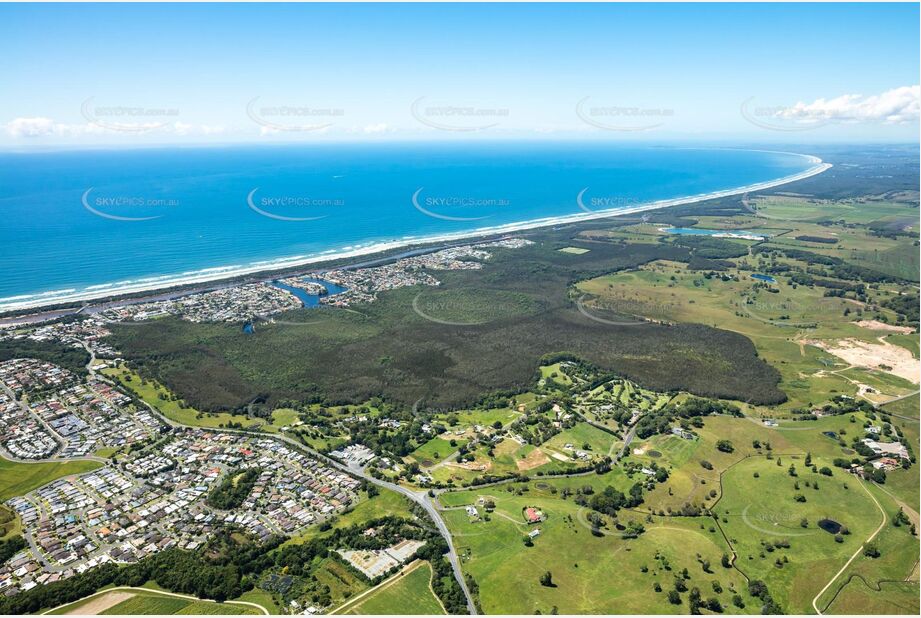 Aerial Photo Cudgera Creek NSW Aerial Photography