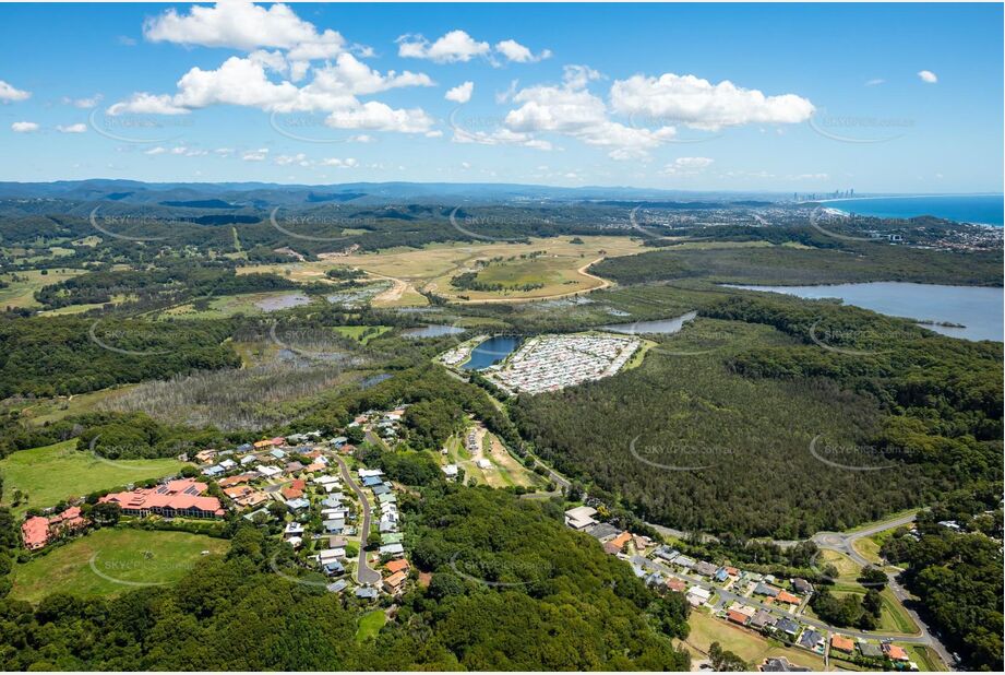 Aerial Photo Tweed Heads West NSW Aerial Photography