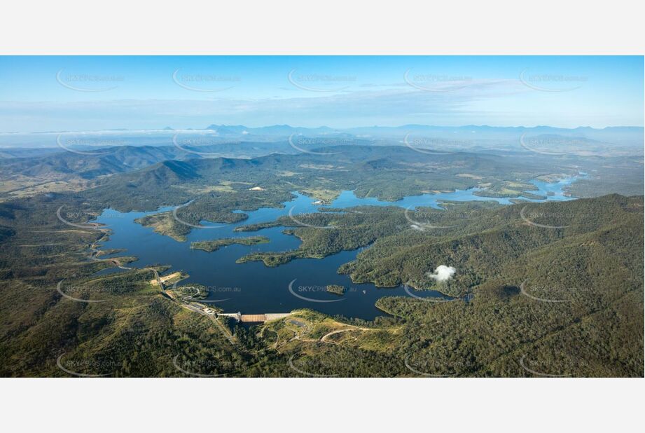 Aerial Photo of Wyaralong Dam QLD Aerial Photography