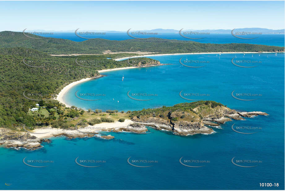 Aerial Photo Great Keppel Island Aerial Photography