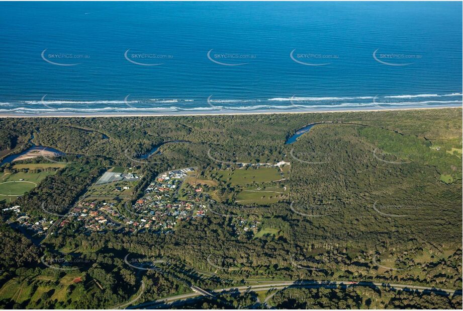 Aerial Photo Brunswick Heads NSW Aerial Photography