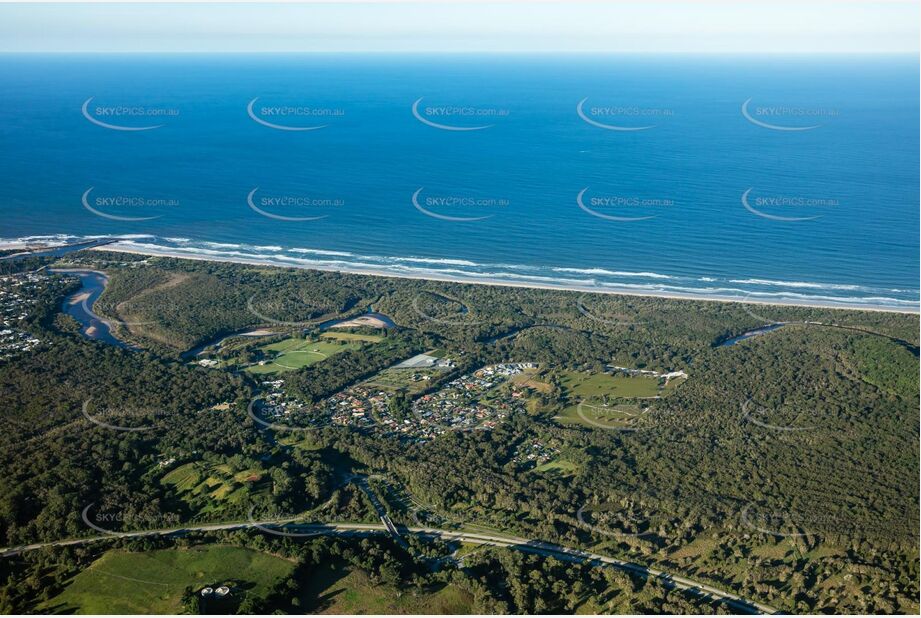 Aerial Photo Brunswick Heads NSW Aerial Photography