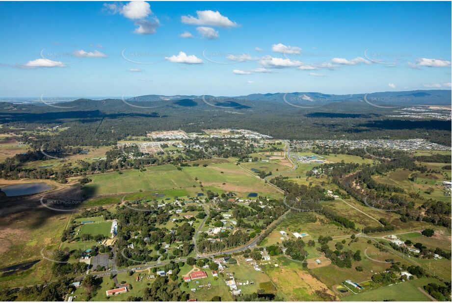 Aerial Photo Chambers Flat QLD Aerial Photography