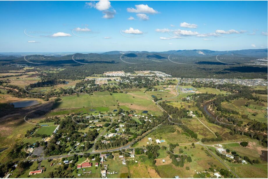 Aerial Photo Chambers Flat QLD Aerial Photography