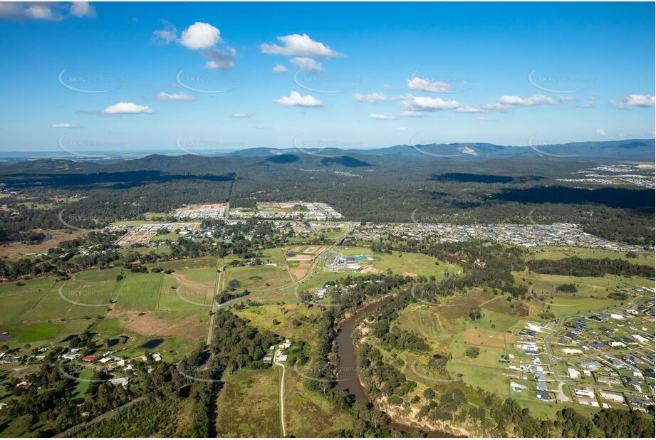 Aerial Photo Chambers Flat QLD Aerial Photography