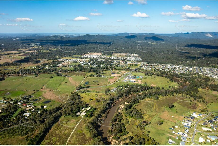 Aerial Photo Chambers Flat QLD Aerial Photography