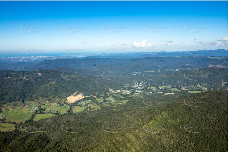 Aerial Photo Canungra QLD Aerial Photography
