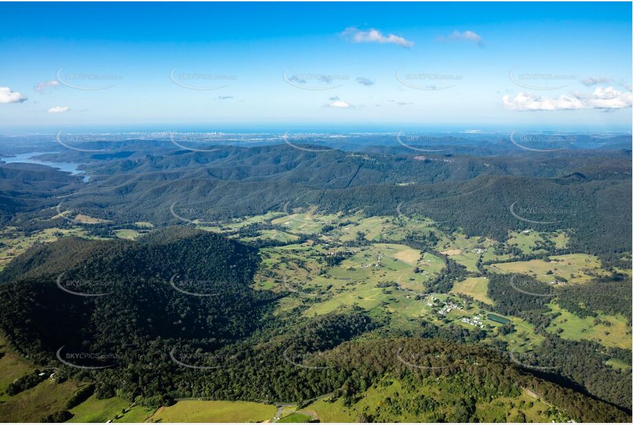 Aerial Photo Numinbah Valley QLD Aerial Photography