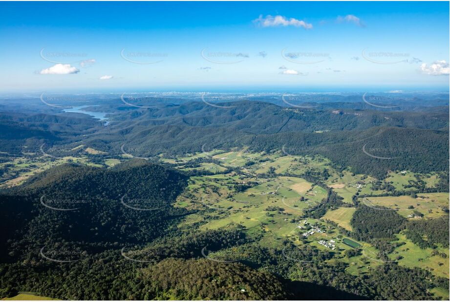 Aerial Photo Numinbah Valley QLD Aerial Photography