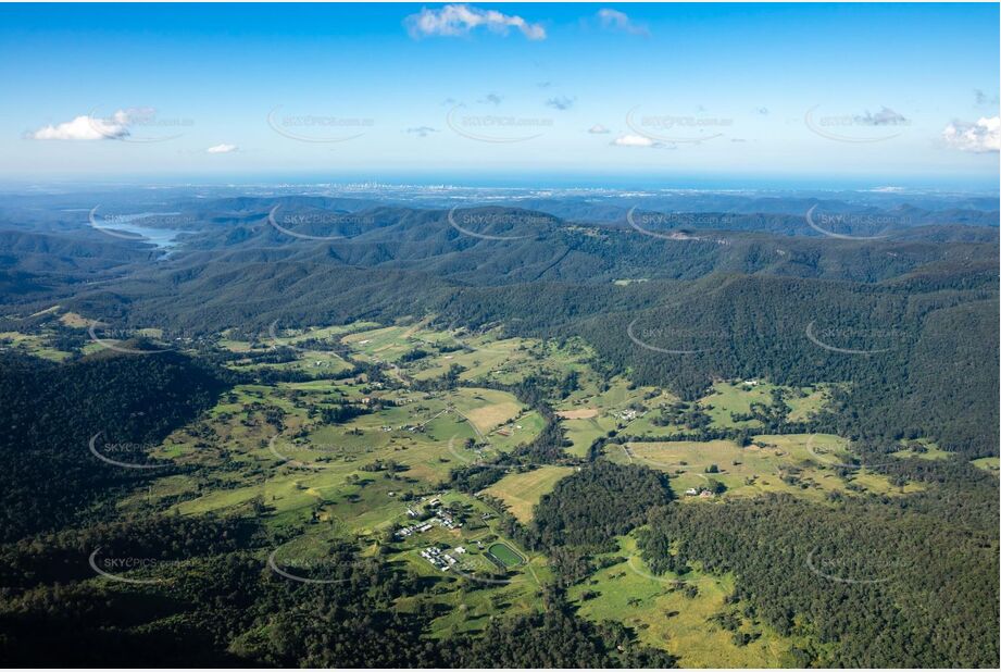 Aerial Photo Numinbah Valley QLD Aerial Photography