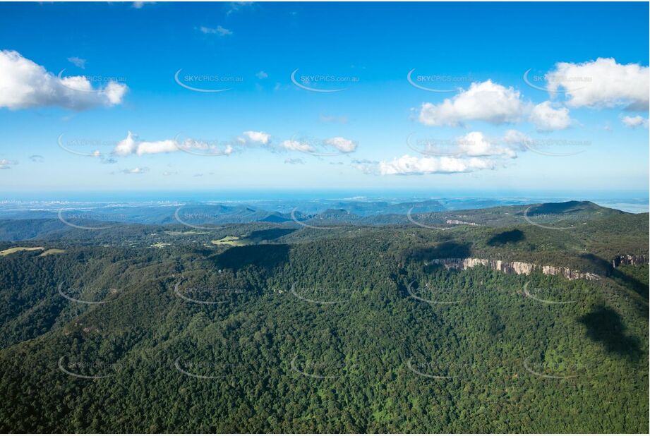 Aerial Photo Natural Bridge QLD Aerial Photography