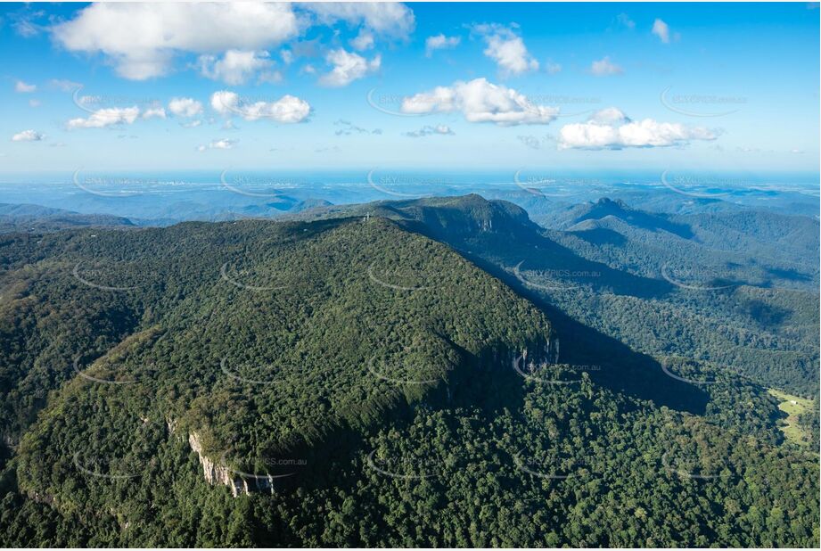 Aerial Photo Springbrook Mountain QLD Aerial Photography