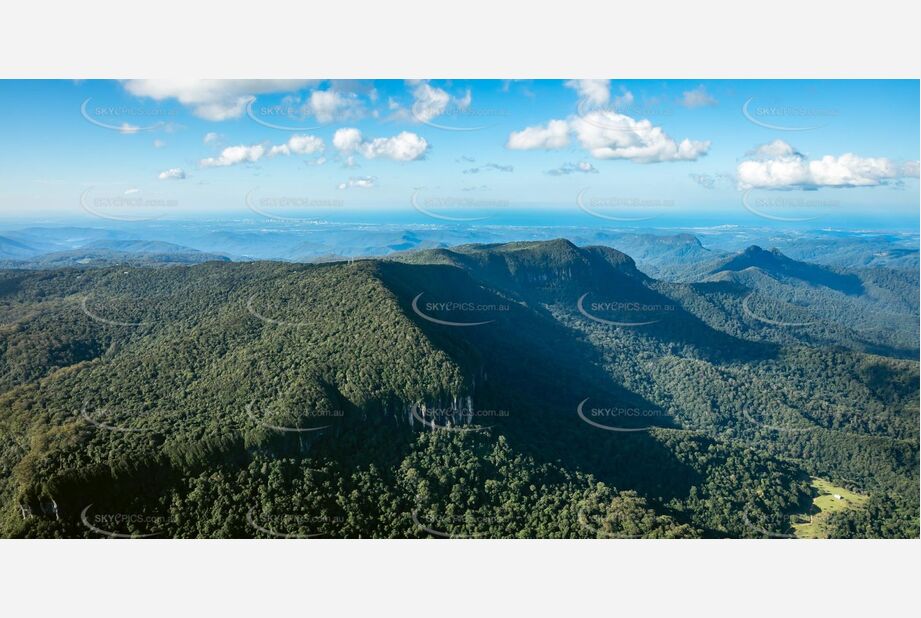 Aerial Photo Springbrook Mountain QLD Aerial Photography
