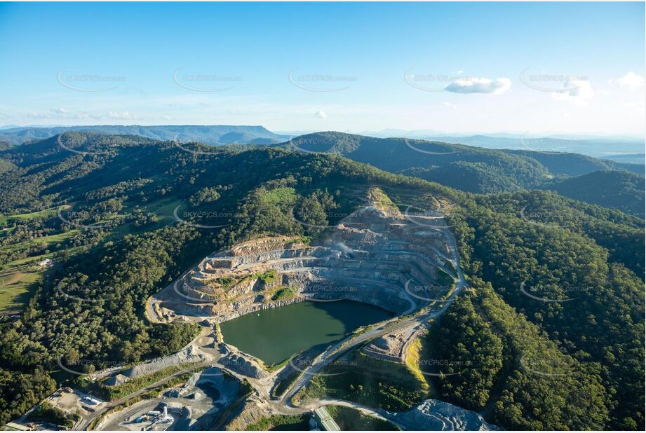 Boral Quarry Kingsholme QLD Aerial Photography