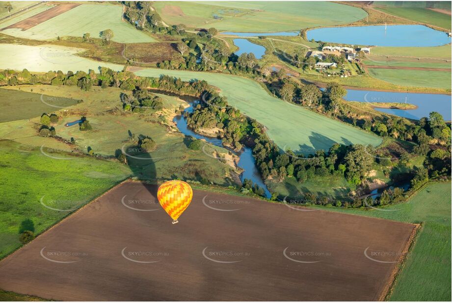 Hot Air Balloon Scenic Rim QLD Aerial Photography