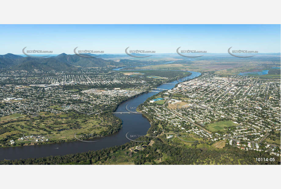 The Fitzroy River Rockhampton Aerial Photography