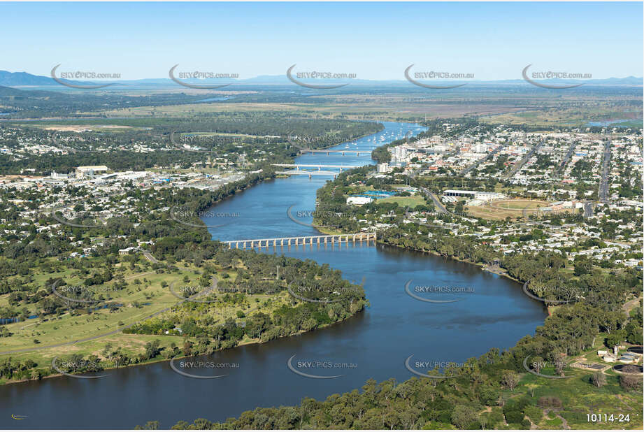 The Fitzroy River Rockhampton Aerial Photography