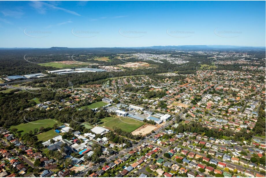 Aerial Photo Mansfield QLD Aerial Photography