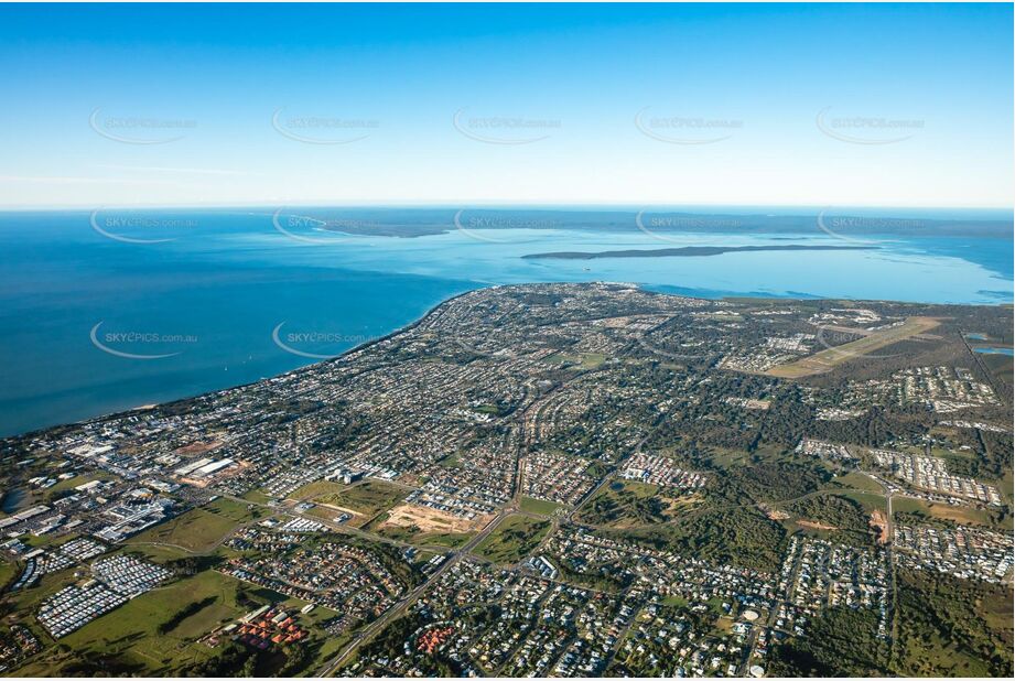 High Altitude Aerial Photo Kawungan Hervey Bay QLD