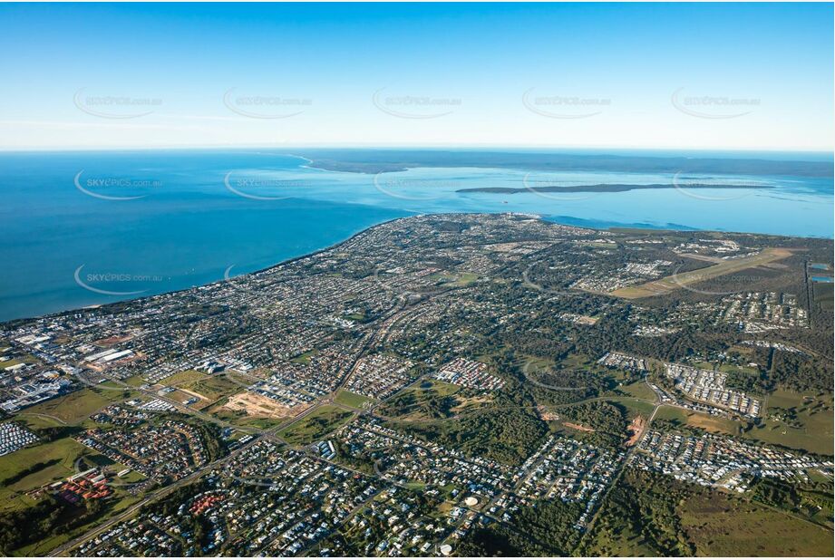 High Altitude Aerial Photo Kawungan Hervey Bay QLD