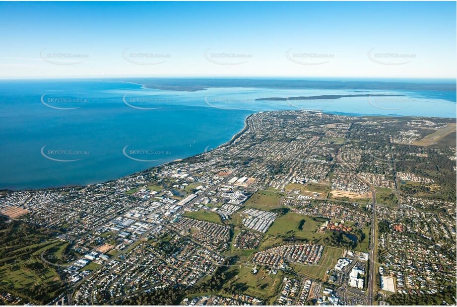 High Altitude Aerial Photo Urraween Hervey Bay QLD