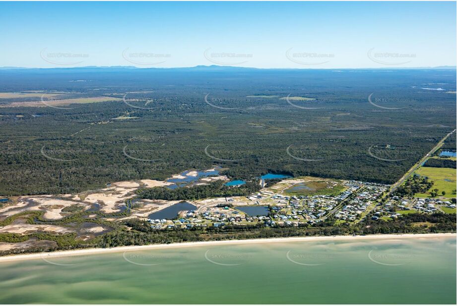 Aerial Photo Burrum Heads QLD Aerial Photography