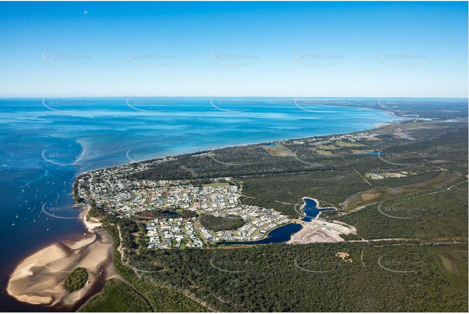 Aerial Photo Burrum Heads QLD Aerial Photography