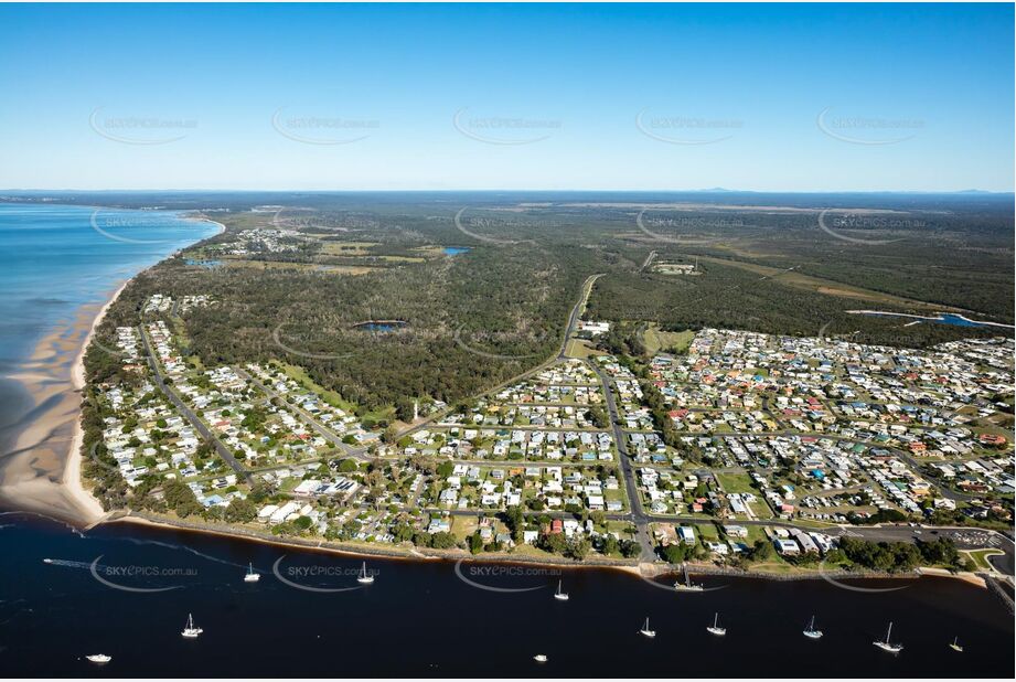 Aerial Photo Burrum Heads QLD Aerial Photography