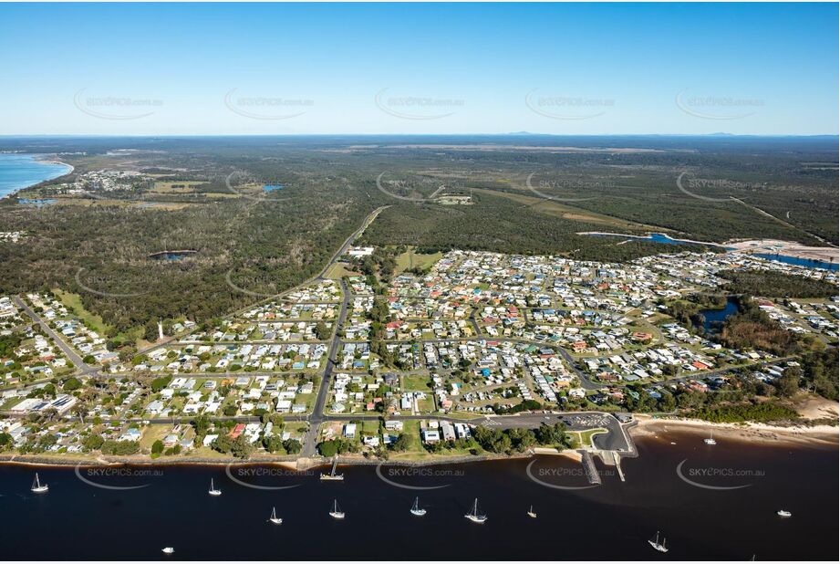 Aerial Photo Burrum Heads QLD Aerial Photography