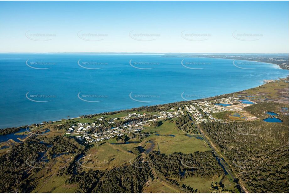 Aerial Photo Burrum Heads QLD Aerial Photography