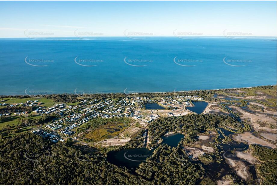 Aerial Photo Burrum Heads QLD Aerial Photography