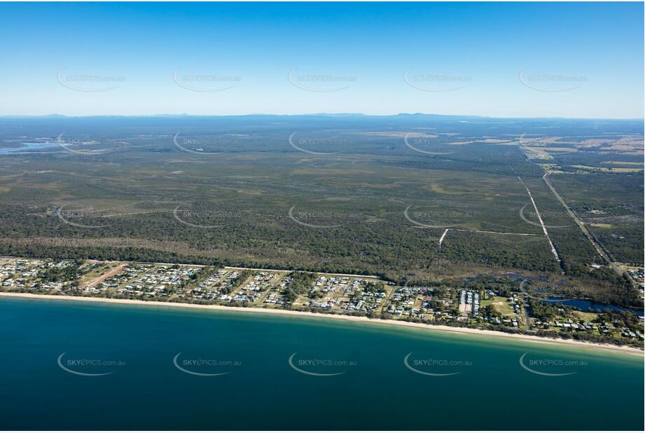 Aerial Photo Woodgate QLD Aerial Photography