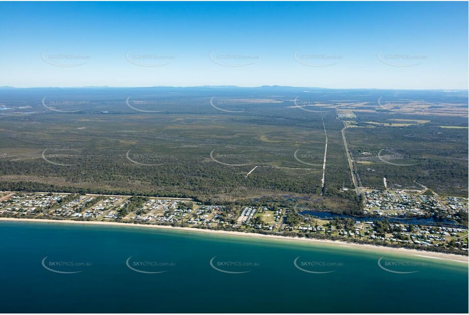 Aerial Photo Woodgate QLD Aerial Photography