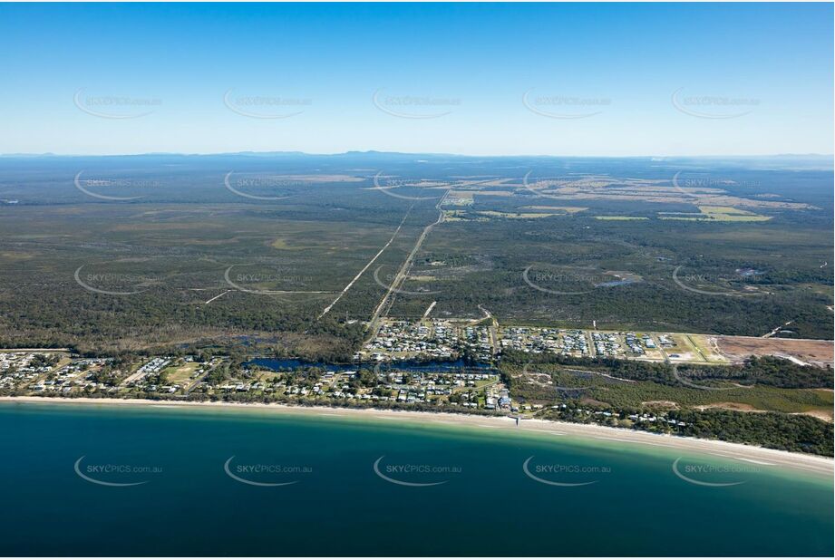 Aerial Photo Woodgate QLD Aerial Photography