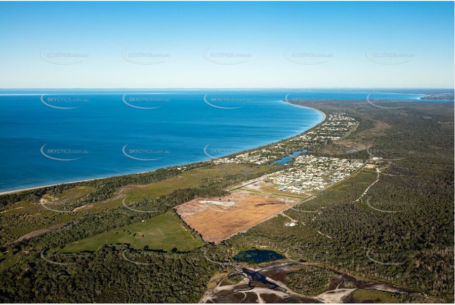 Aerial Photo Woodgate QLD Aerial Photography