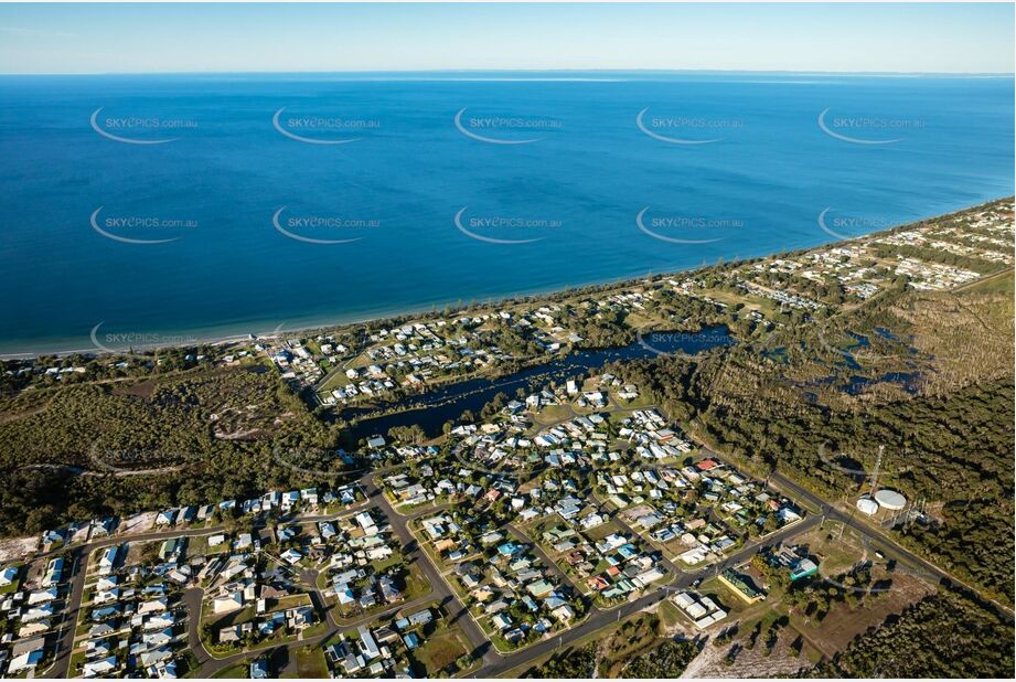 Aerial Photo Woodgate QLD Aerial Photography