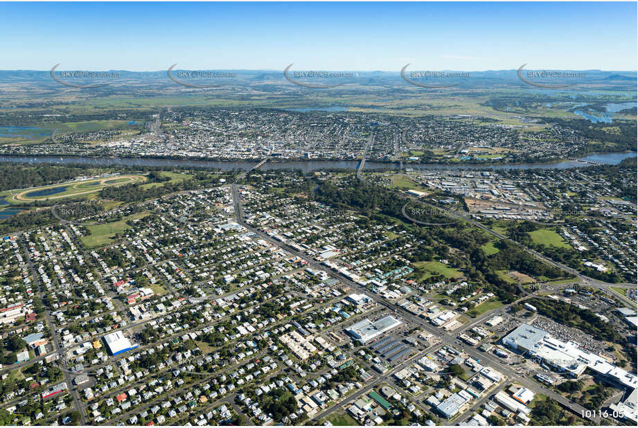 Aerial Photo Berserker Rockhampton Aerial Photography