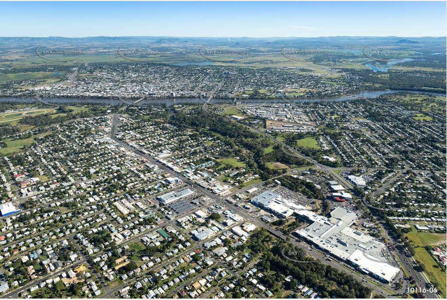 Aerial Photo Berserker Rockhampton Aerial Photography