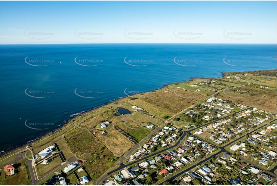 Aerial Photo Burnett Heads QLD Aerial Photography