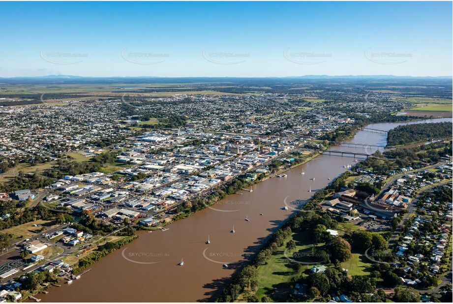 Aerial Photo Bundaberg Central QLD Aerial Photography