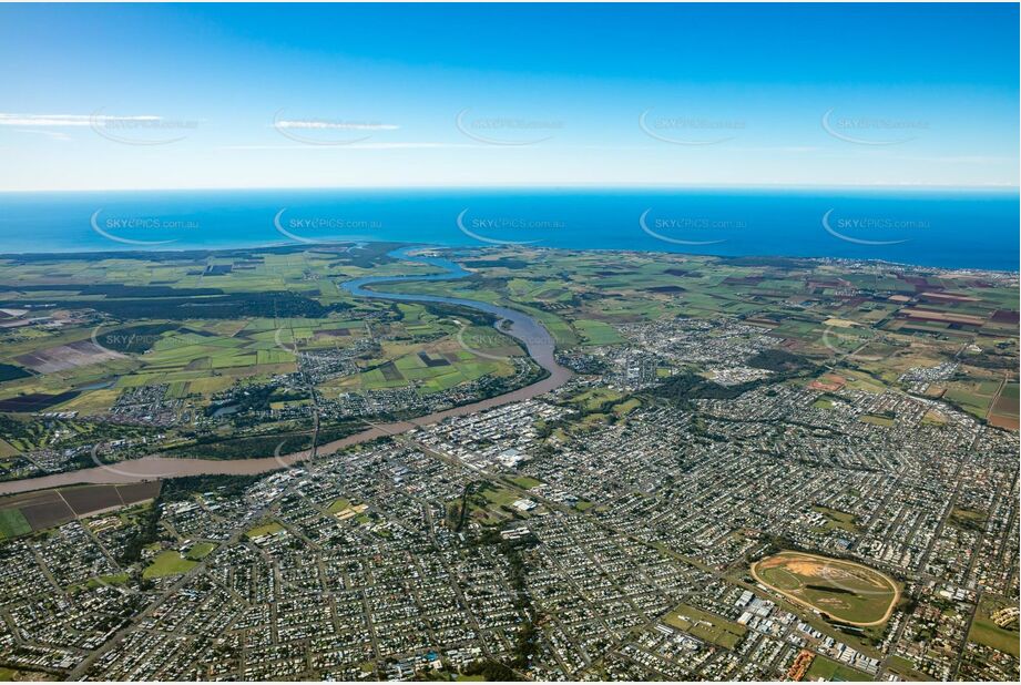 Aerial Photo Bundaberg West QLD Aerial Photography