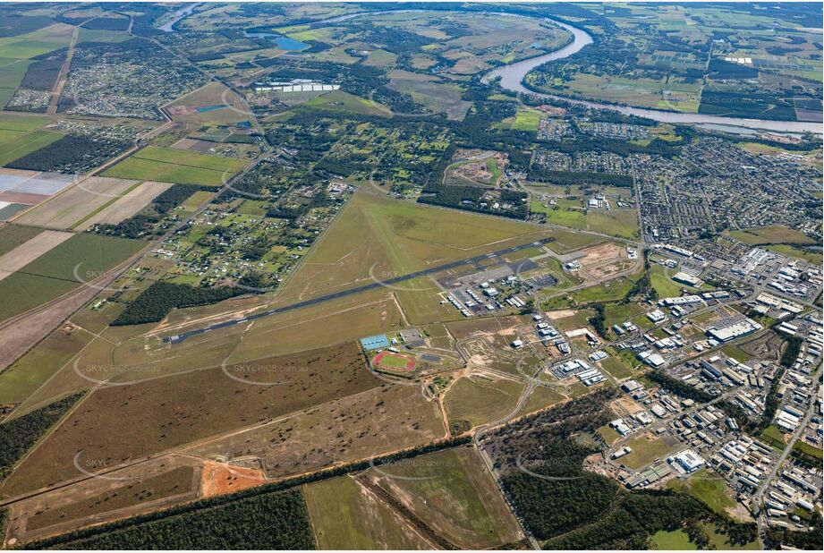 Aerial Photo of Bundaberg Airport QLD