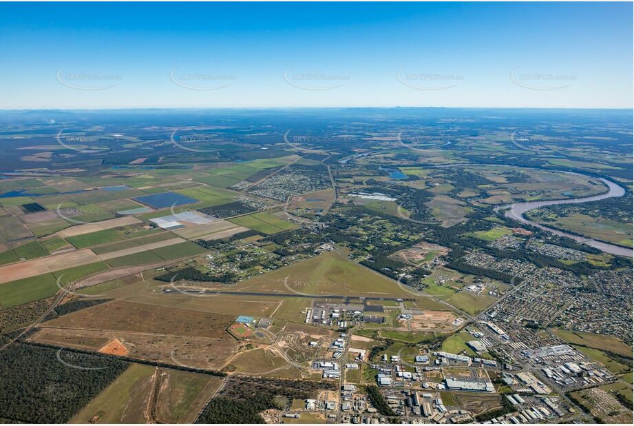 Aerial Photo of Bundaberg Airport QLD