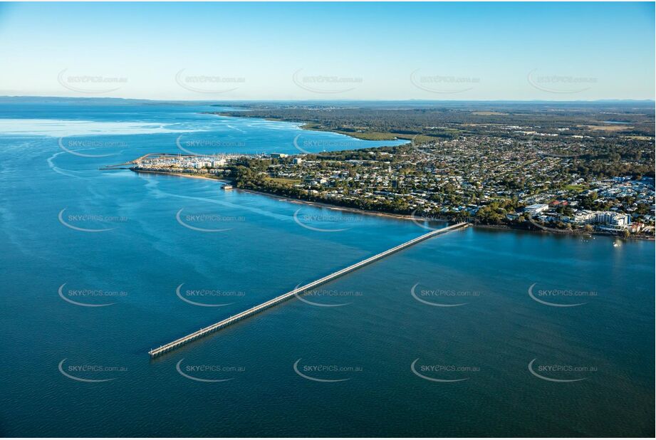 Aerial Photo of Urangan Pier at Hervey Bay