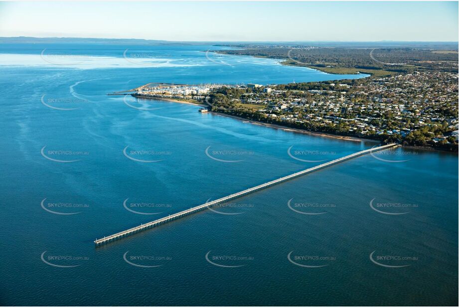 Aerial Photo of Urangan Pier at Hervey Bay
