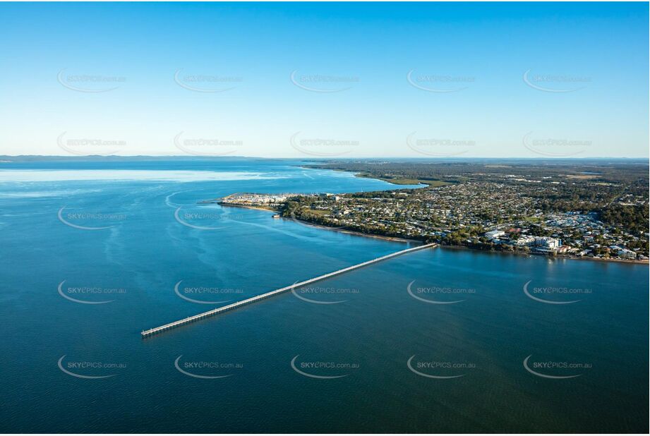 Aerial Photo of Urangan Pier at Hervey Bay