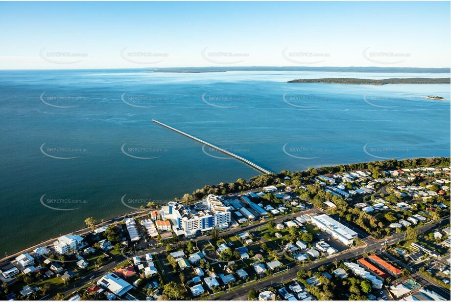 Aerial Photo of Urangan Pier at Hervey Bay