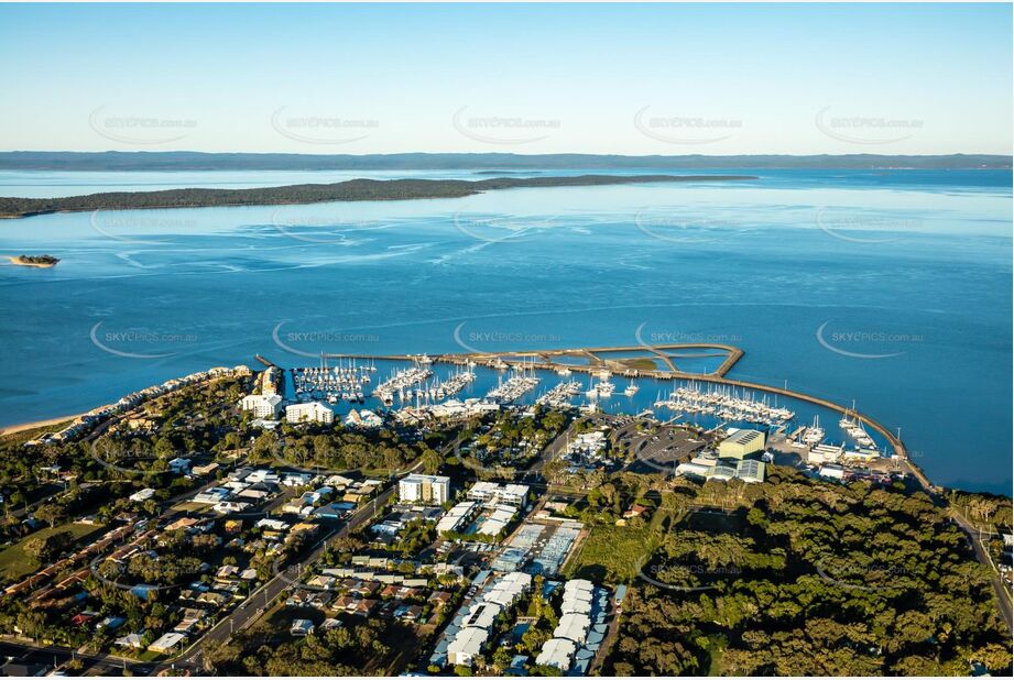 Aerial Photo of Urangan Boat Harbour Hervey Bay